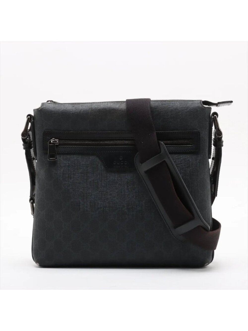 Gucci GG Supreme Leather Shoulder Bag Crossbody Messenger Business